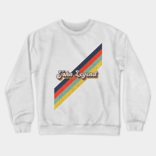 retro vintage color John Legend Crewneck Sweatshirt